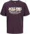 Jack & Jones Logo 2COL T-shirt Purple - Koszulki - T-shirty meskie Duże Rozmiary - 2XL-14XL