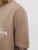 Jack & Jones Dover T-shirt Short Sleeve Brown - Koszulki - T-shirty meskie Duże Rozmiary - 2XL-14XL