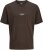 Jack & Jones Soho T-Shirt Brown - Koszulki - T-shirty meskie Duże Rozmiary - 2XL-14XL