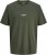 Jack & Jones Soho T-Shirt Green - Koszulki - T-shirty meskie Duże Rozmiary - 2XL-14XL