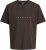 Jack & Jones STAR T-shirt Brown - Koszulki - T-shirty meskie Duże Rozmiary - 2XL-14XL