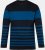 JP1880 Pyjamas Two-piece Long Sleeve with Stripes Blue - Bielizna & stroje kąpielowe - Bielizna & Stroje kąpielowe 2XL-8XL