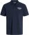 Jack & Jones Makoto Polo Short Sleeve Navy - Koszulki polo - Koszulki Polo 2XL-8XL