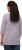 Ulla Popken Polka Dot 3/4 Sleeve Square Neck A-Line Tee Light Blue-Grey - Koszulki z nadrukiem dla kobiet - 