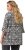 Ulla Popken Geometric Print Trumpet Sleeve Tee Black - Koszulki z nadrukiem dla kobiet - 