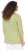 Ulla Popken Flower Print 3/4 Sleeve A-Line Tee Lime - Koszulki z nadrukiem dla kobiet - 