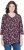 Ulla Popken Asymmetric Cowboy Boot Print Tee Dark Ruby - Koszulki z nadrukiem dla kobiet - 