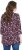 Ulla Popken Asymmetric Cowboy Boot Print Tee Dark Ruby - Koszulki z nadrukiem dla kobiet - 