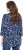 Ulla Popken Asymmetric Cowboy Boot Print Tee Dark Blue - Koszulki z nadrukiem dla kobiet - 
