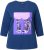 Ulla Popken Fashion Graphic T-Shirt Dark Blue - Koszulki z nadrukiem dla kobiet - 