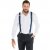 JP1880 Suspenders X-Shape Navy - Akcesoria - 