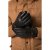 JP1880 Gloves Leather Warm Lining Black - Akcesoria - 