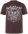 JP1880 Motörhead Soft Jersey Vintage T-Shirt Brown - Koszulki zespołów - 