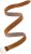 Ulla Popken Suede Thin Belt Brown - Paski damskie - 