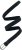 Ulla Popken Elastic Belt Black - Paski damskie - 