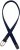 Ulla Popken Elastic Belt Blue - Paski damskie - 