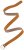 Ulla Popken Soft Suede Belt Brown - Paski damskie - 