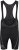 North Latitude Bike Shorts With Suspenders Black TALL - Odzież sportowa - Odzież sportowa 2XL-10XL