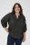 Kaffe Curve Luisa Blouse Black Deep - Bluzki - 
