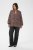 Kaffe Curve Belle Blouse Pink Black Graphic Flower - Bluzki - 