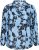Kaffe Curve Sasja Bluzka z długim rękawem Blue Snake Flower - Bluzki & koszule - 