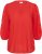 Kaffe Curve Mille Blouse Poppy Red - Bluzki - 