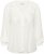 Kaffe Curve Lana Frill Blouse White - Bluzki - 