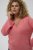 Kaffe Curve Jilanda V-Neck Pullover Red - Swetry & dzianina - 