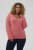 Kaffe Curve Jilanda V-Neck Pullover Red - Swetry & dzianina - 