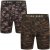 Kam Jeans 813 Camo Print Boxers Charcoal Khaki - Bokserki - Bokserki 2XL-12XL