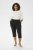 Kaffe Curve Jenna Capri Pants Black - Spodnie - 