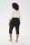 Kaffe Curve Jenna Capri Pants Black - Spodnie - 
