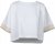 Nora Mikken AGNES Crop Top White - Koszulki - 