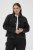 Kaffe Curve Brenn Twill Jacket Washed Black - Kurtki jeansowe - 