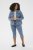 Kaffe Curve Vilana Denim Jacket Washed Blue - Kurtki jeansowe - 