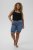 Kaffe Curve Emila Denim Shorts Blue - Szorty - 