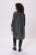 Kaffe Curve Milana Shirt Sukienka Czarny / Chalk pasek - Sukienki - 