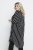 Kaffe Curve Milana Shirt Sukienka Czarny / Chalk pasek - Sukienki - 