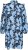 Kaffe Curve Sasja Sukienka Blue Snake Flower - Sukienki - 