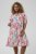 Kaffe Curve Hayley Dress Multi Color Flower - Sukienki midi - 