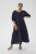 Kaffe Curve Thea Dress Midnight Marine - Sukienki maxi - 