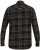 D555 Destin Checked Long Sleeve Shirt Black/Tan Check - Koszule z długim rękawem - 