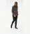 D555 Destin Checked Long Sleeve Shirt Black/Tan Check - Koszule z długim rękawem - 