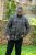 D555 Destin Checked Long Sleeve Shirt Black/Tan Check - Koszule z długim rękawem - 