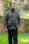 D555 Destin Checked Long Sleeve Shirt Black/Tan Check - Koszule z długim rękawem - 