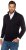 JP1880 Cardigan Knitted with Zipper Navy - Bluzy & bluzy z kapturem - Bluzy & Bluzy z kapturem 2XL-12XL