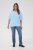 Kaffe Curve Minia Pullover Powder Blue Melange - Swetry dzianinowe - 