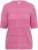 Kaffe Curve Minia Pullover Pink Power Melange - Swetry dzianinowe - 