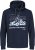 Jack & Jones Hunt Hoodie Navy - Bluzy & bluzy z kapturem - Bluzy & Bluzy z kapturem 2XL-12XL