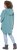 Ulla Popken Teddy Fleece Hooded Zip Neck Sweatshirt Ice Green - Bluzy & bluzy z kapturem - 